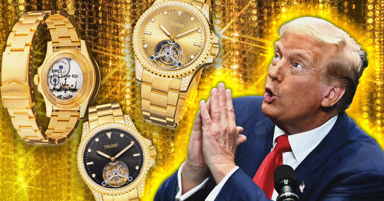 Trumpâs 0,000 Watches Are the Most Tragic Celebrity Watch Yet